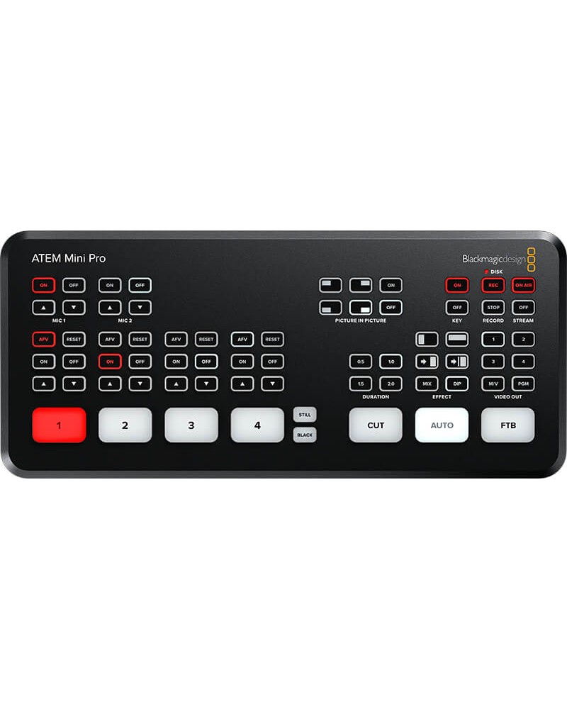ATEM Mini Pro ビデオスイッチャー BlackmagicDesign BLACKMAGIC - ATEMMINIPRO - Switcher de Video ATEM Mini Pro
